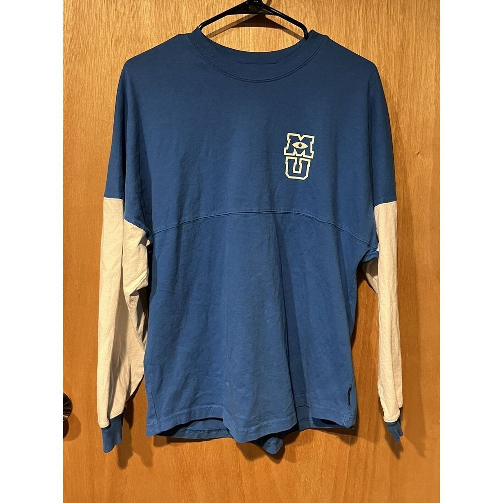 Disney Parks Monsters University Spirit Jersey Monsters Inc. Size Small (Q)